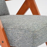 Armchair kompas blue gray mottled
