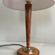 Lampe de bureau chic en bois 1960