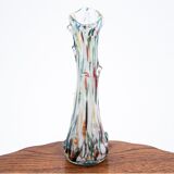 Colorful vase, Ząbkowice, Poland, 1960s