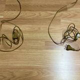 Pair of large "Scandinavian design" wall lights.