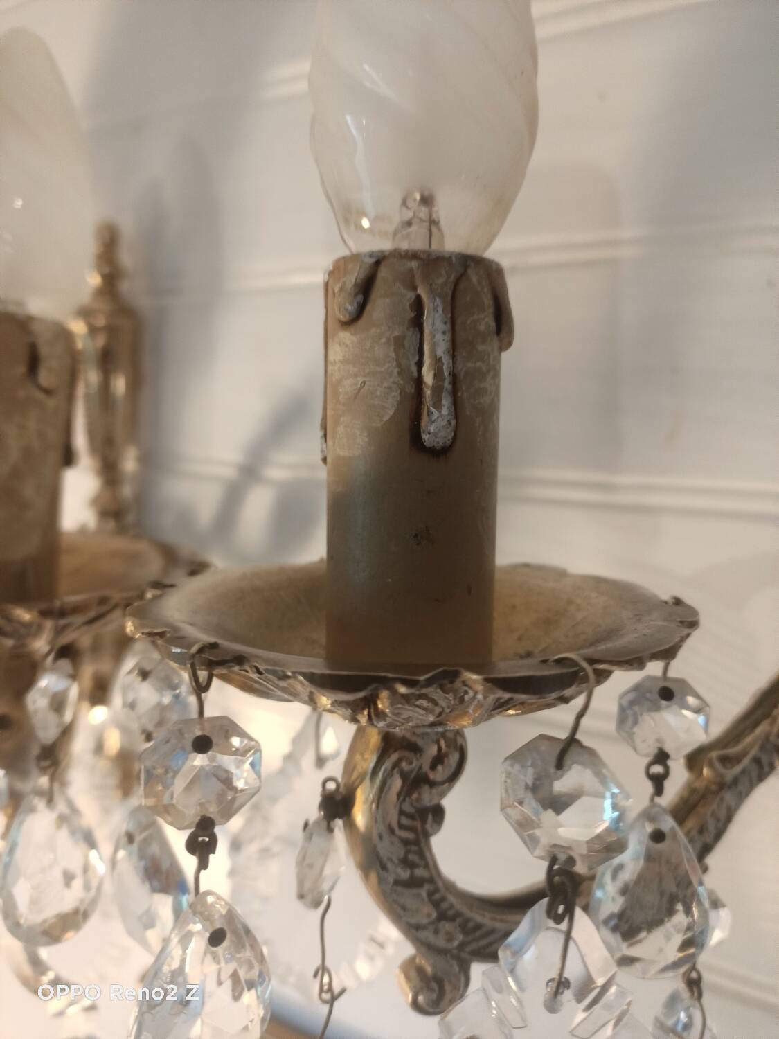 Pair of tassel sconces