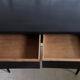 Black art-deco desk