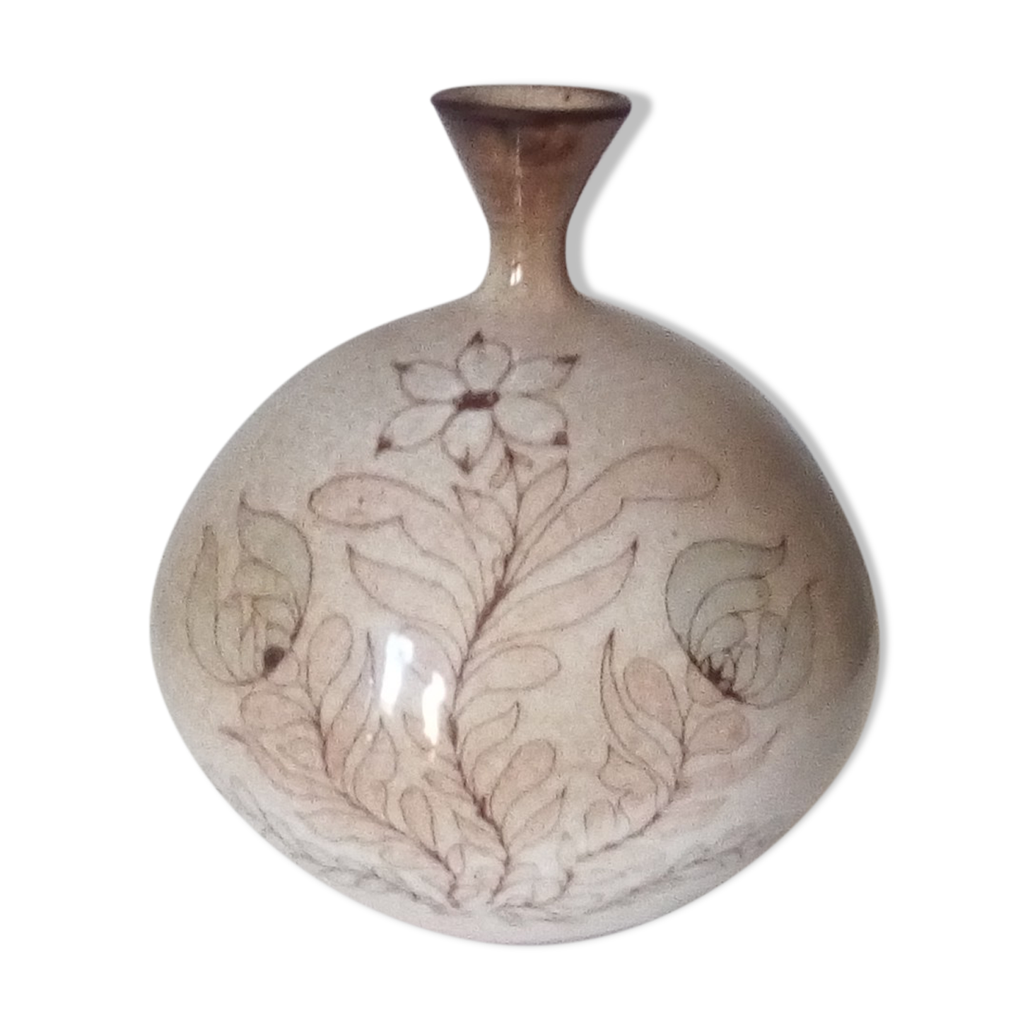 Vintage ceramic soliflore vase