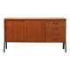 Two-tone Scandinavian 1960s small sideboard