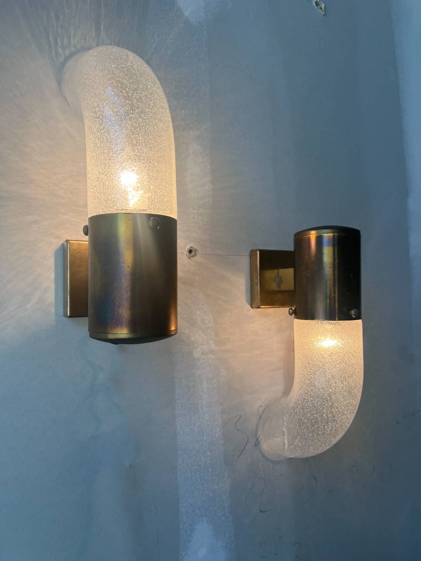 Aldo Nason for Mazzega Wall Sconces – Italy, 1970s - 4 Available