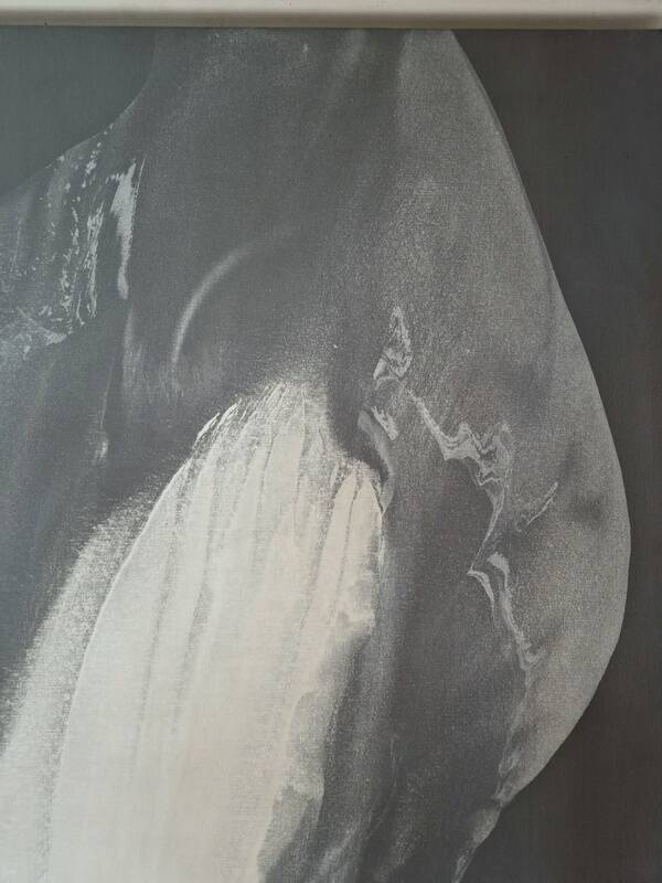 Paul Jenkins (1923-2012), American painter - Acrylic on canvas signed at the bottom - Phenomena Medusa