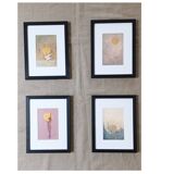 Set of 4 original framed paintings