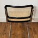 Marcel Breuer black chair B32 Cesca made in Italy