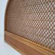 Vintage rattan headboard