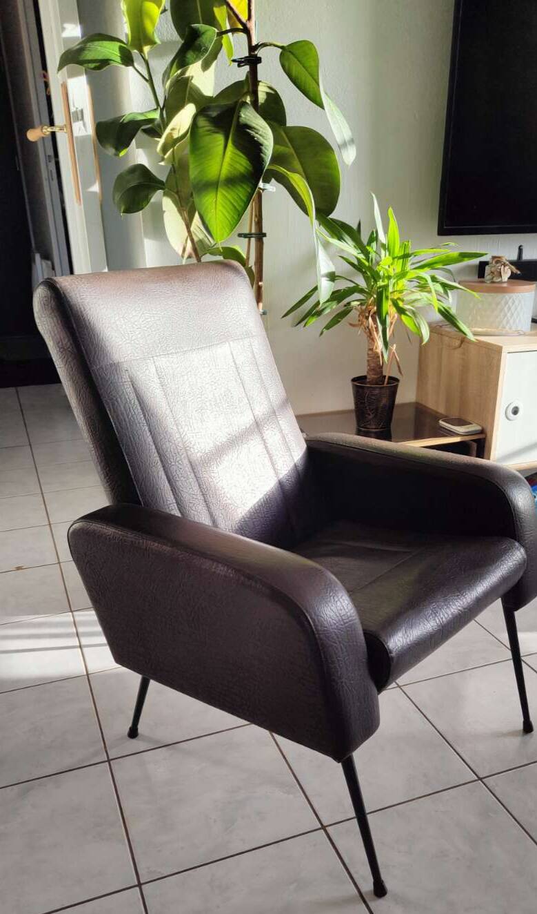 Fauteuil de jean prèvost pour Paris 1960 vintage