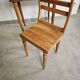 Ensemble pupitre d'écolier et sa chaise vintage