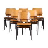 Lot de six chaises scandinave