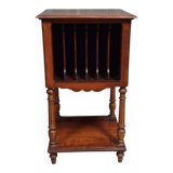 Vintage furniture: 20th-century solid cherry wood music cabinet