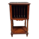 Vintage furniture: 20th-century solid cherry wood music cabinet