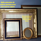 Old pair wooden hat holder patinated vintage 50s