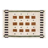 Tapis en laine marocain, tapis beni ouarain