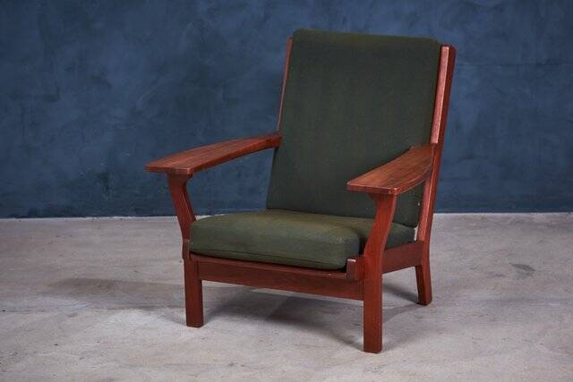 Vintage Teak Chair by Hans J. Wegner for Getama, Denmark, 1950s
