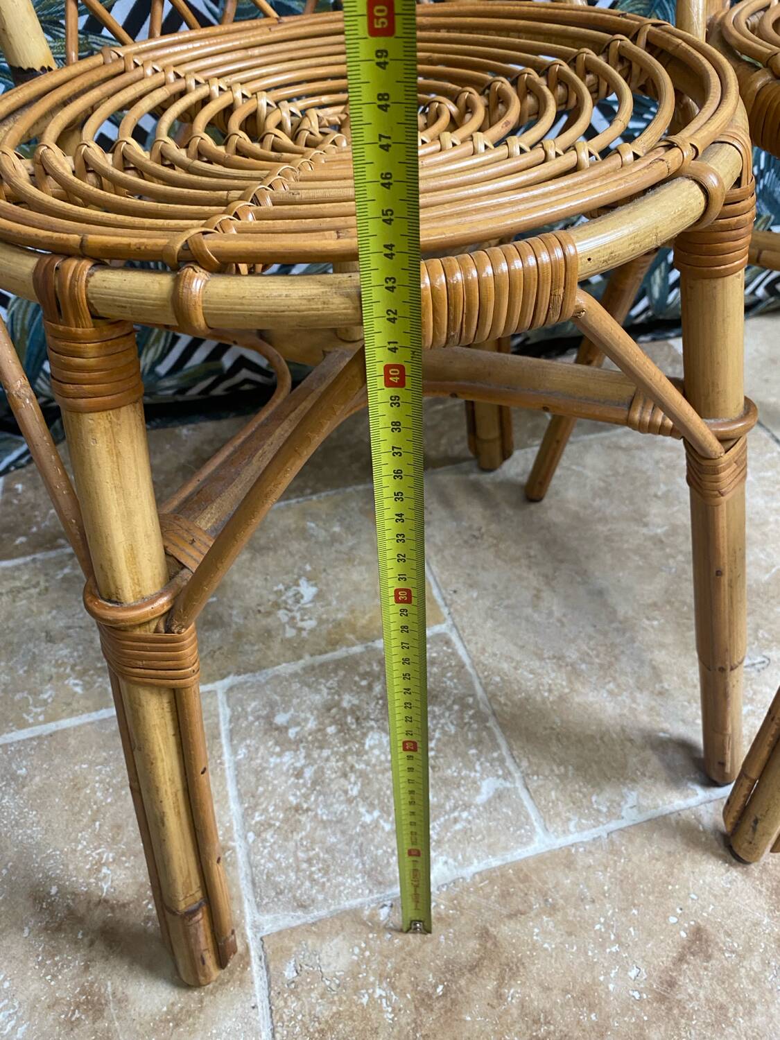 Vintage rattan chairs