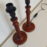 Pair of bedside lamps