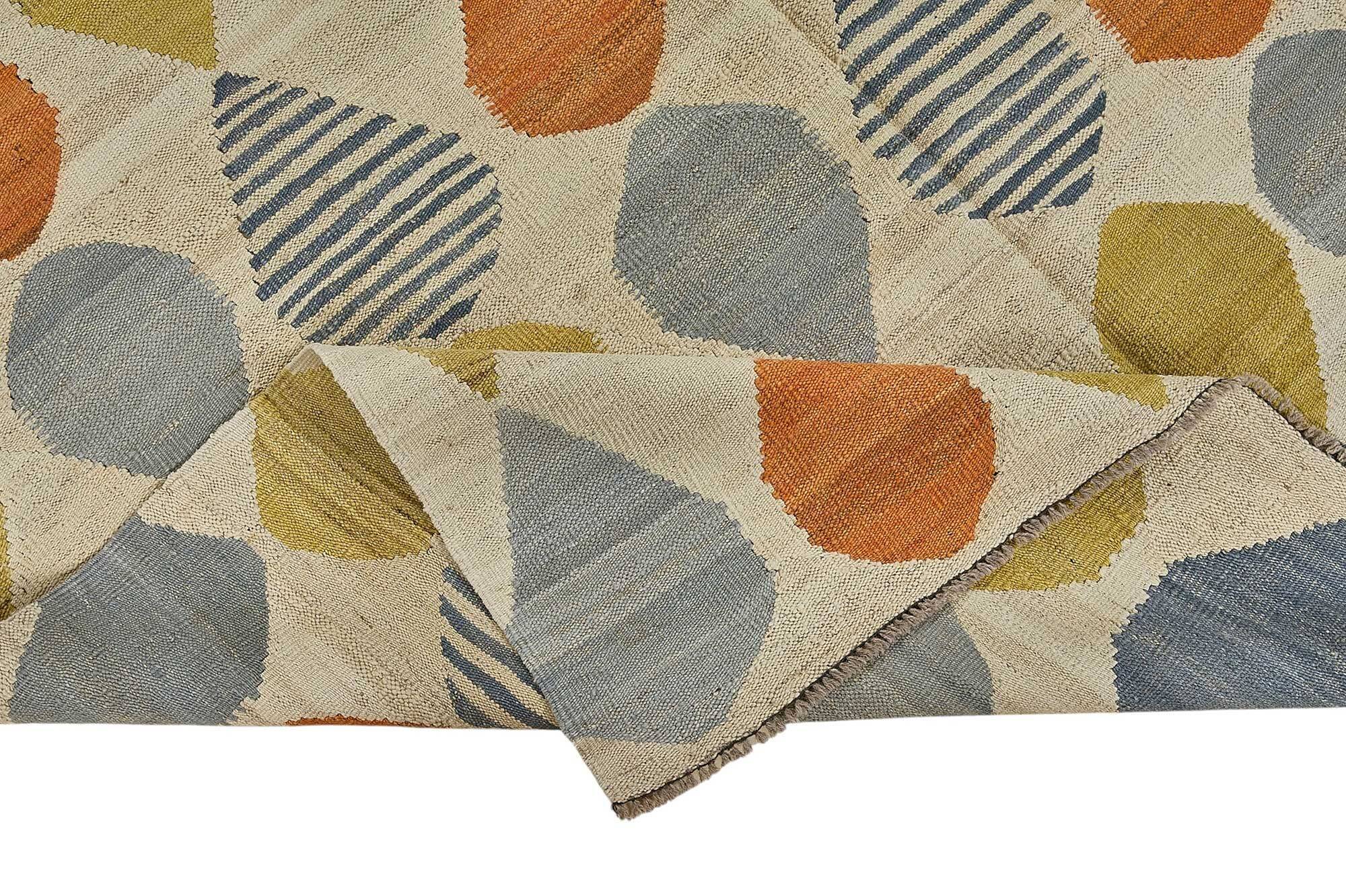 Contemporary Tribal Decorative Kilim 173 cm x 241 cm