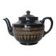 Victoria numbered enamelled earthenware teapot