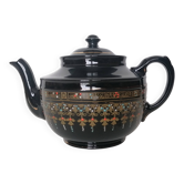 Victoria numbered enamelled earthenware teapot