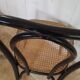 Sitting caning bistro chair