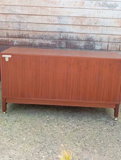 Mid-century design sideboard by André Monpoix, TV unit collection, 1960
