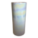Iridescent white cylinder vase