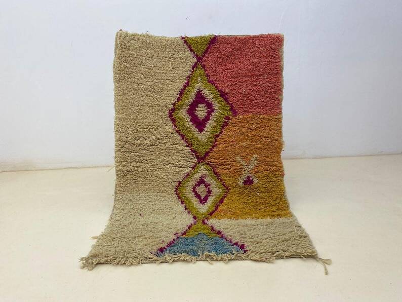 Handcrafted Berber rug 250cmx150cm