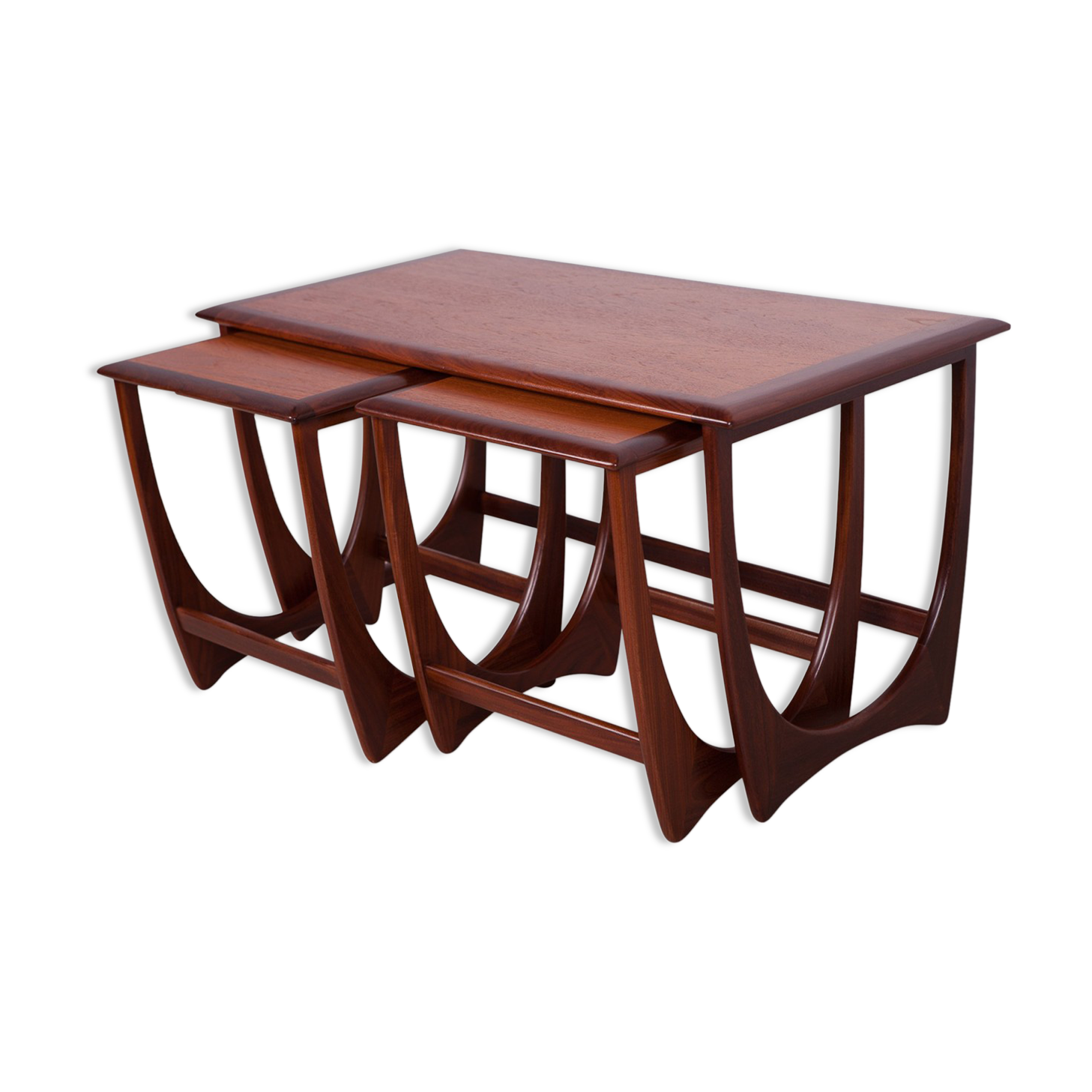 Nesting tables by victor wilkins for g-plan, 1960s, set of 3