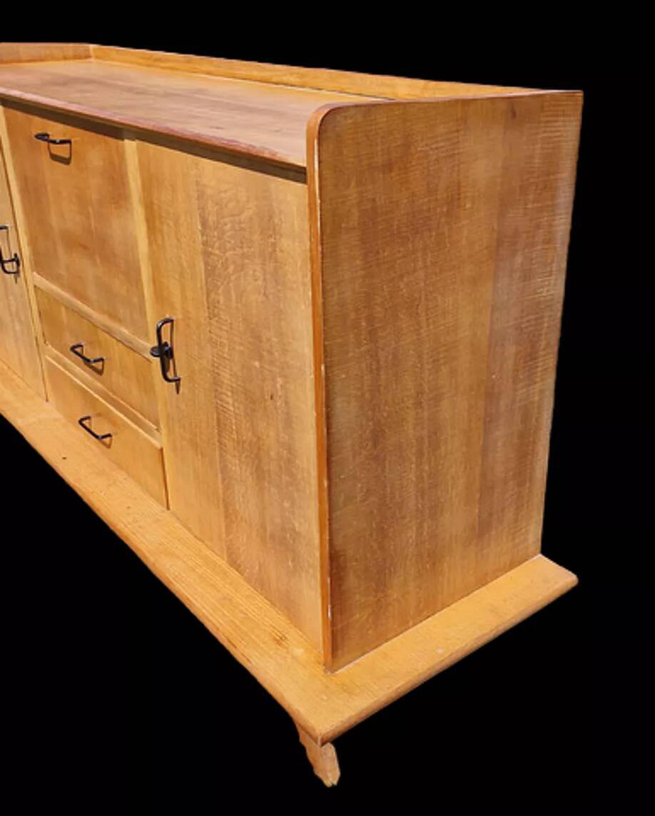Vintage sideboard with compass legs