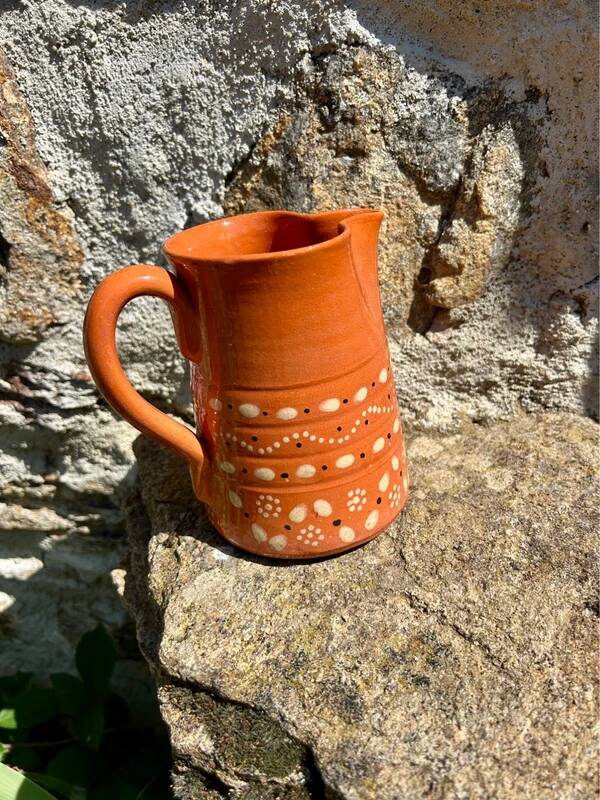 Small antique ceramic jug