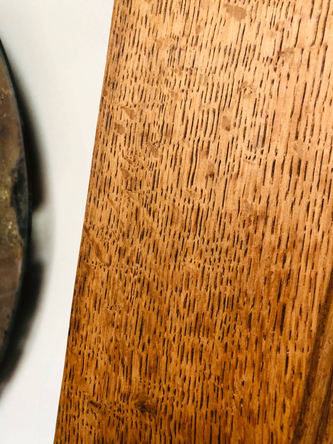 Old oak mirror