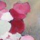 Bouquet de fleur sur toile