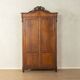 Antique Two-Door Cabinet with Carvings