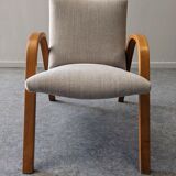 Pair of Bow Wood armchairs from the 50s/60s by Steiner