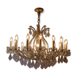 Supergrand chandelier with crystals 16 bulbs