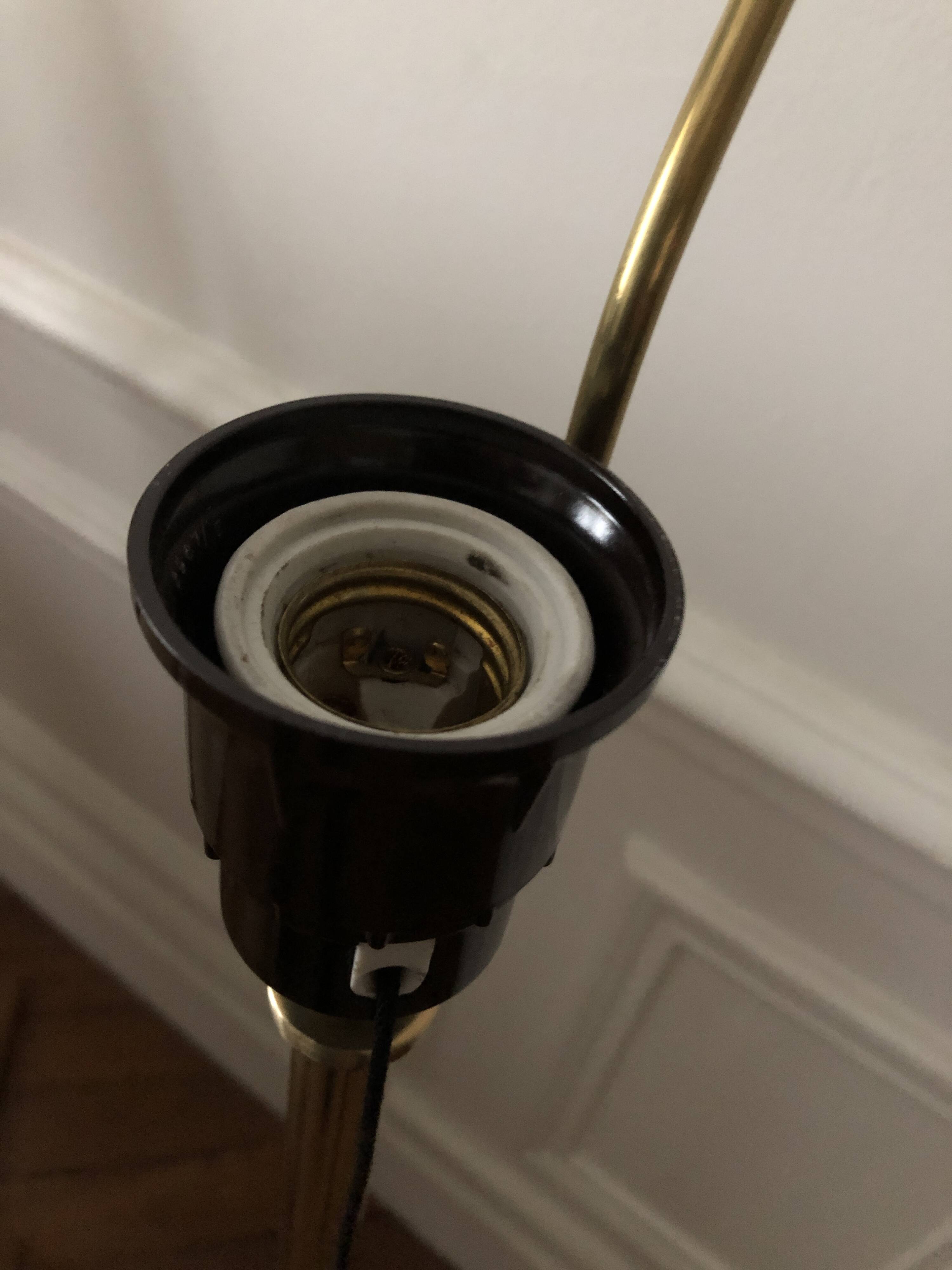 Small floor lamp from the 1960s