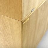 Scandinavian oak library "Öresund", Børge Mogensen, Sweden, 1960