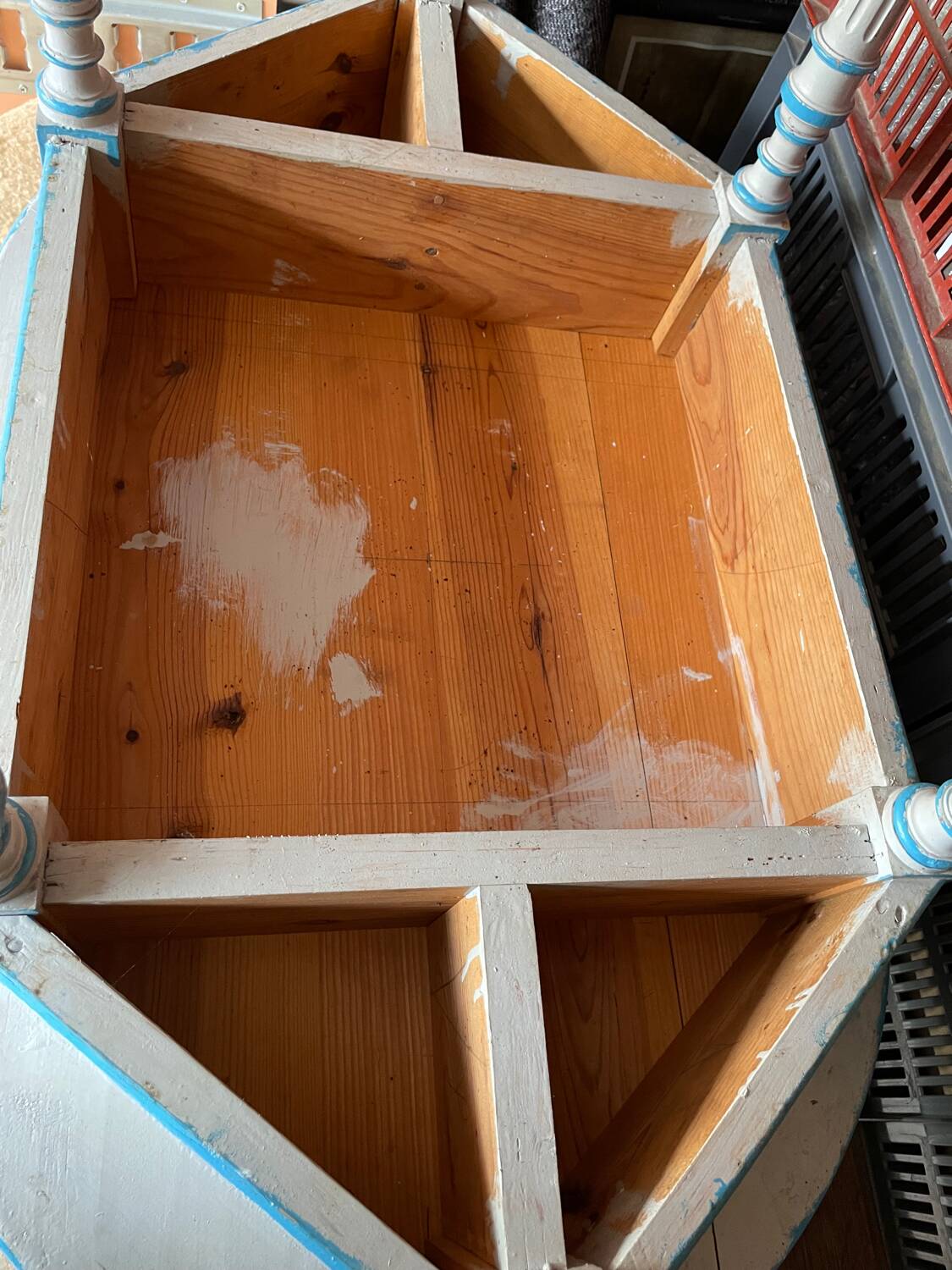 Middle table re-embellished