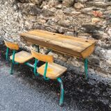 Double school desk