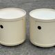 Vintage Componibili bedside tables by Anna Castelli for Kartell set of two