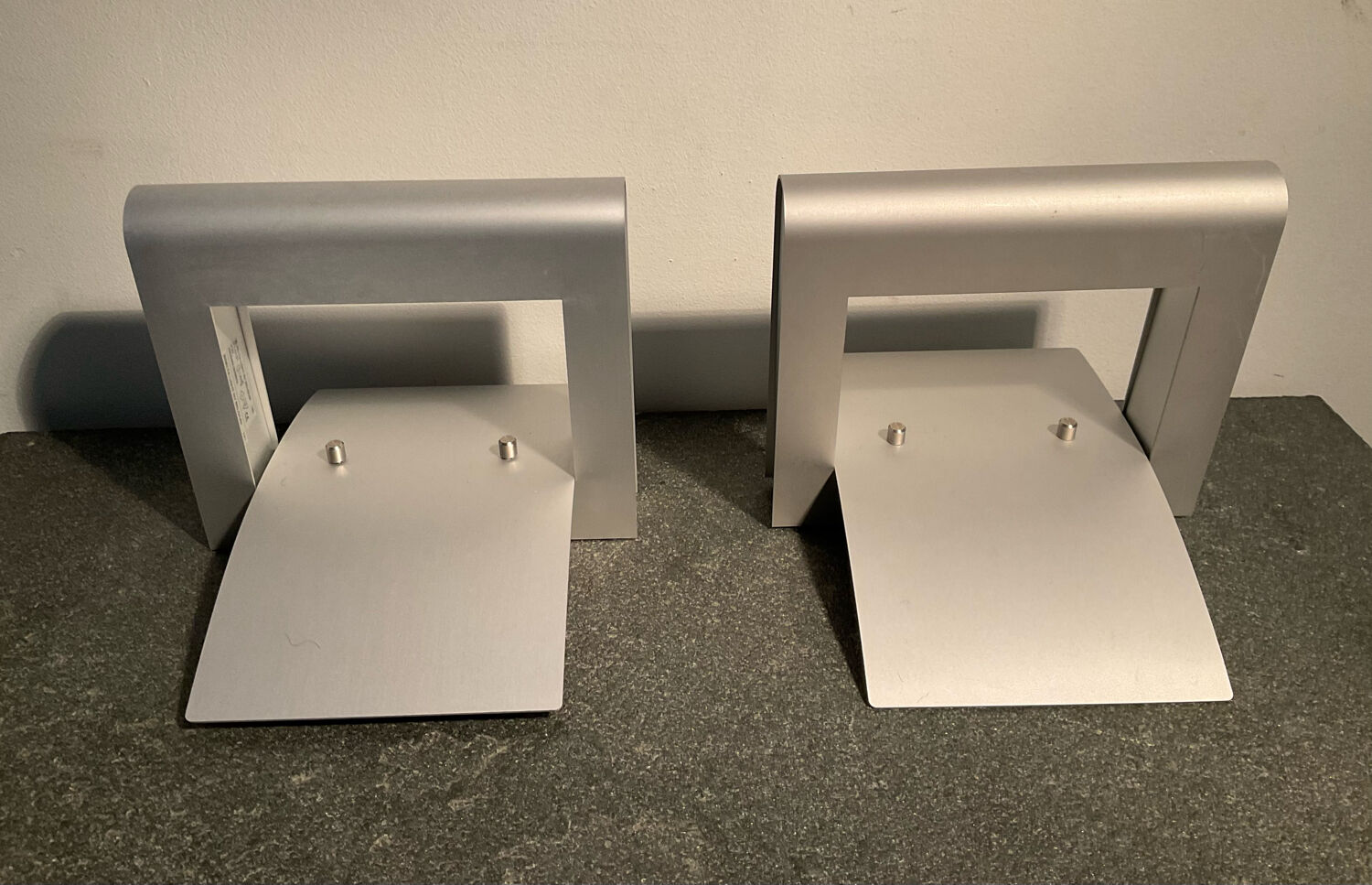 Pair of design wall lamps Delta light