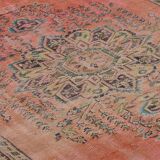 Turkish Anatolian Handmade Vintage Rug 270 cm x 174 cm