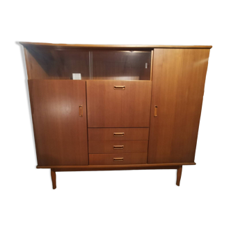 Large Scandinavian secretary cabinet
