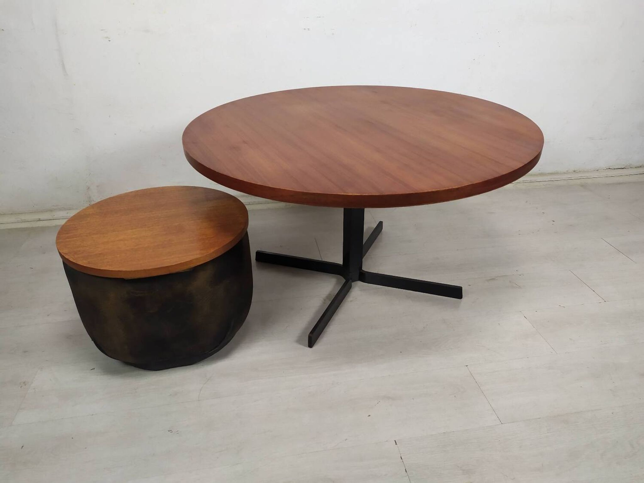 Table basse vintage teck