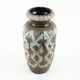 Scheurich ceramic floor vase with botanical relief pattern, Germany, 1970s