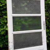 Porte vintage vitrages translucides