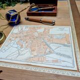 Printed in 1902, map of Caen.